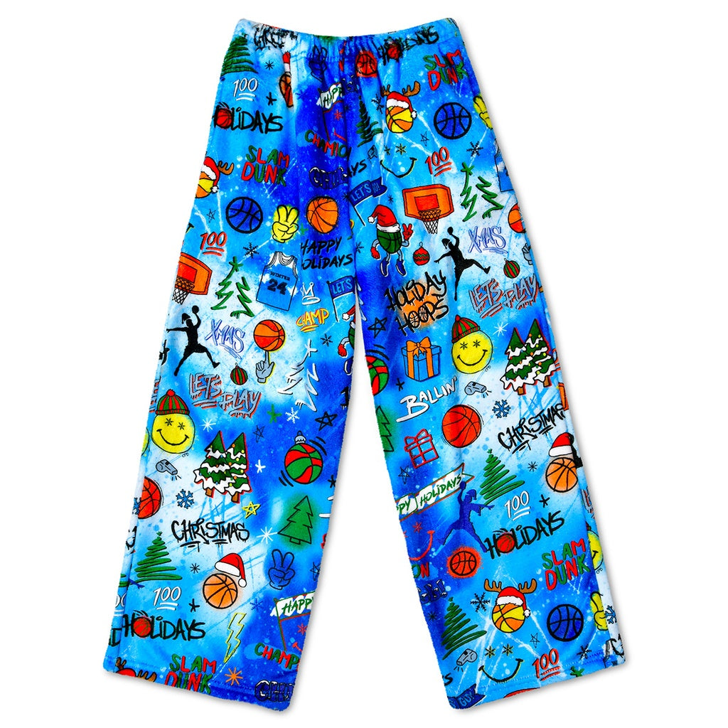 Corey Paige Holiday Hoops Plush Pants