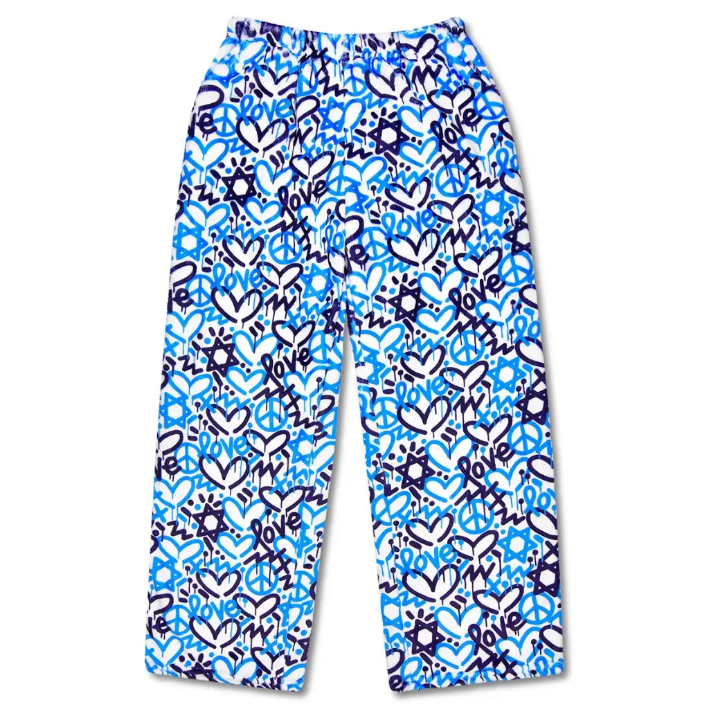 Hanukkah Bright Star Plush Pants