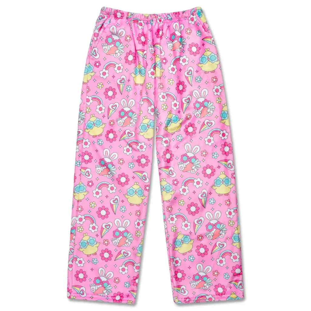 Flower Chicks Plush Pants