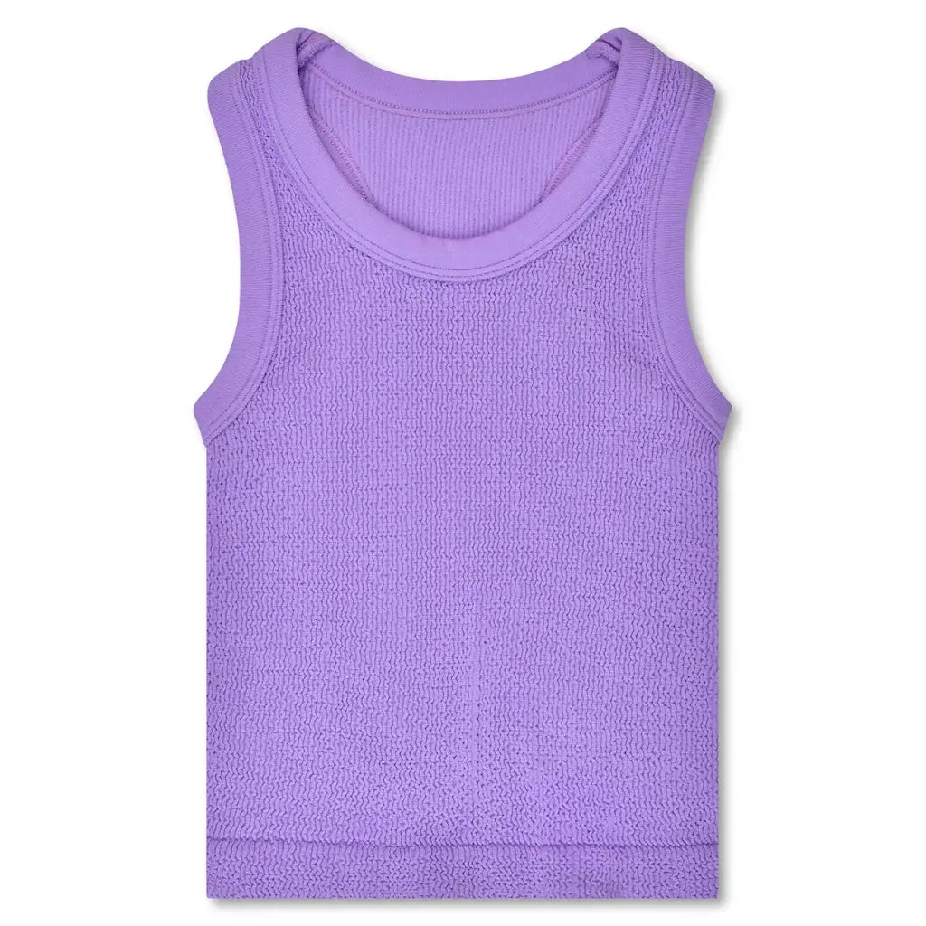 Smocked Racerback Tank Top