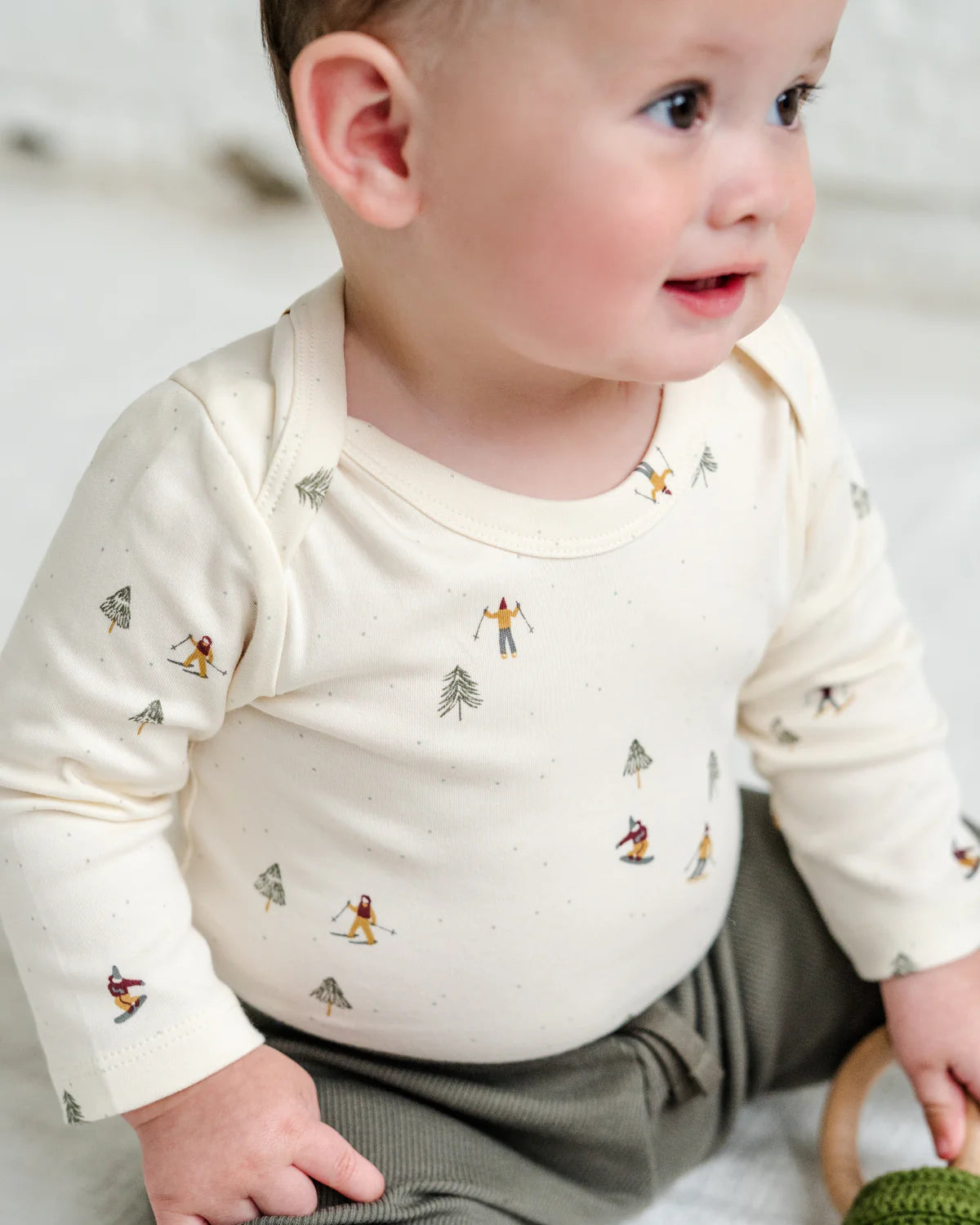 River Bodysuit in Ski Trails