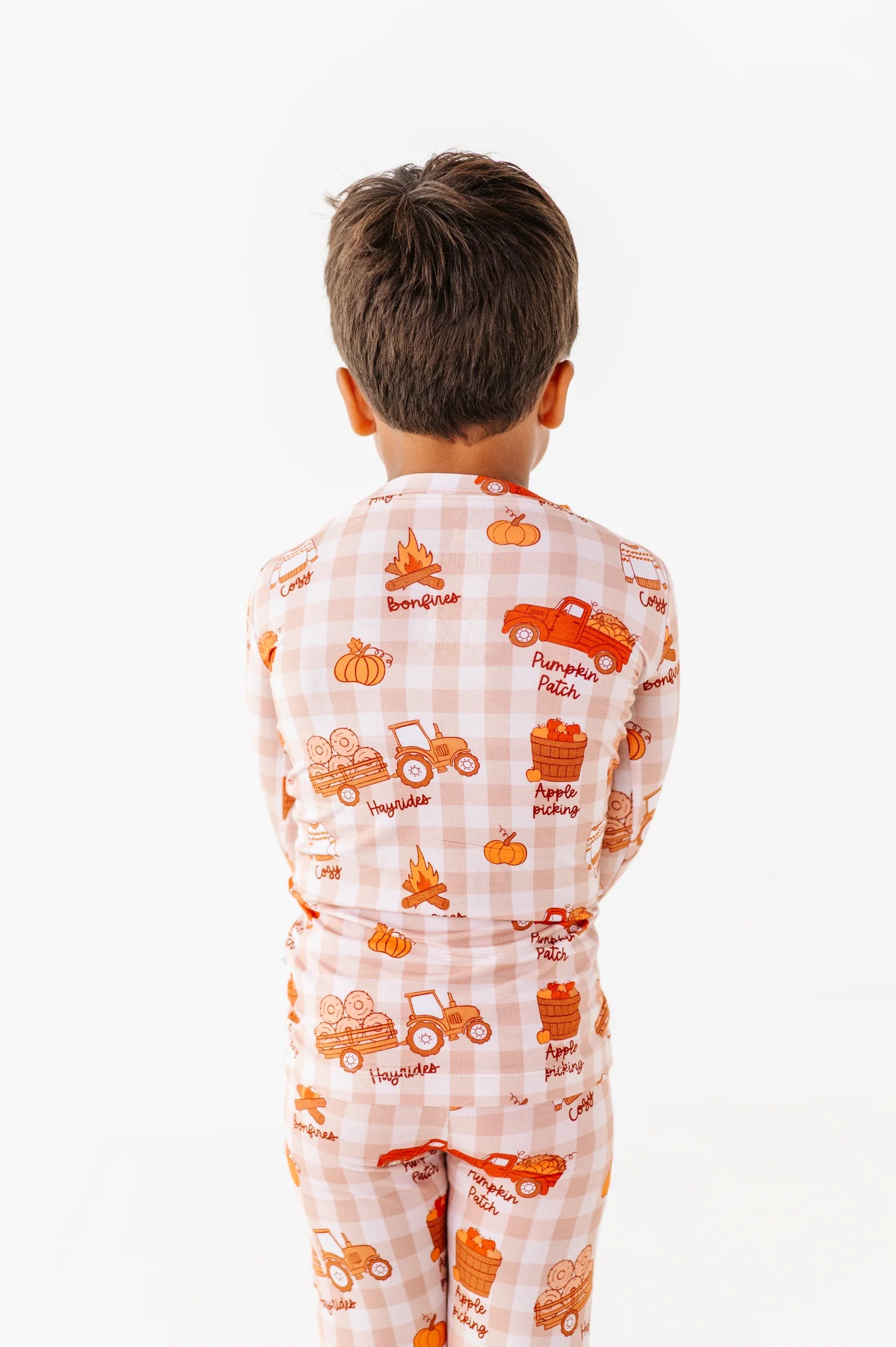 Harvest Hayride Two-Piece Pajama Set