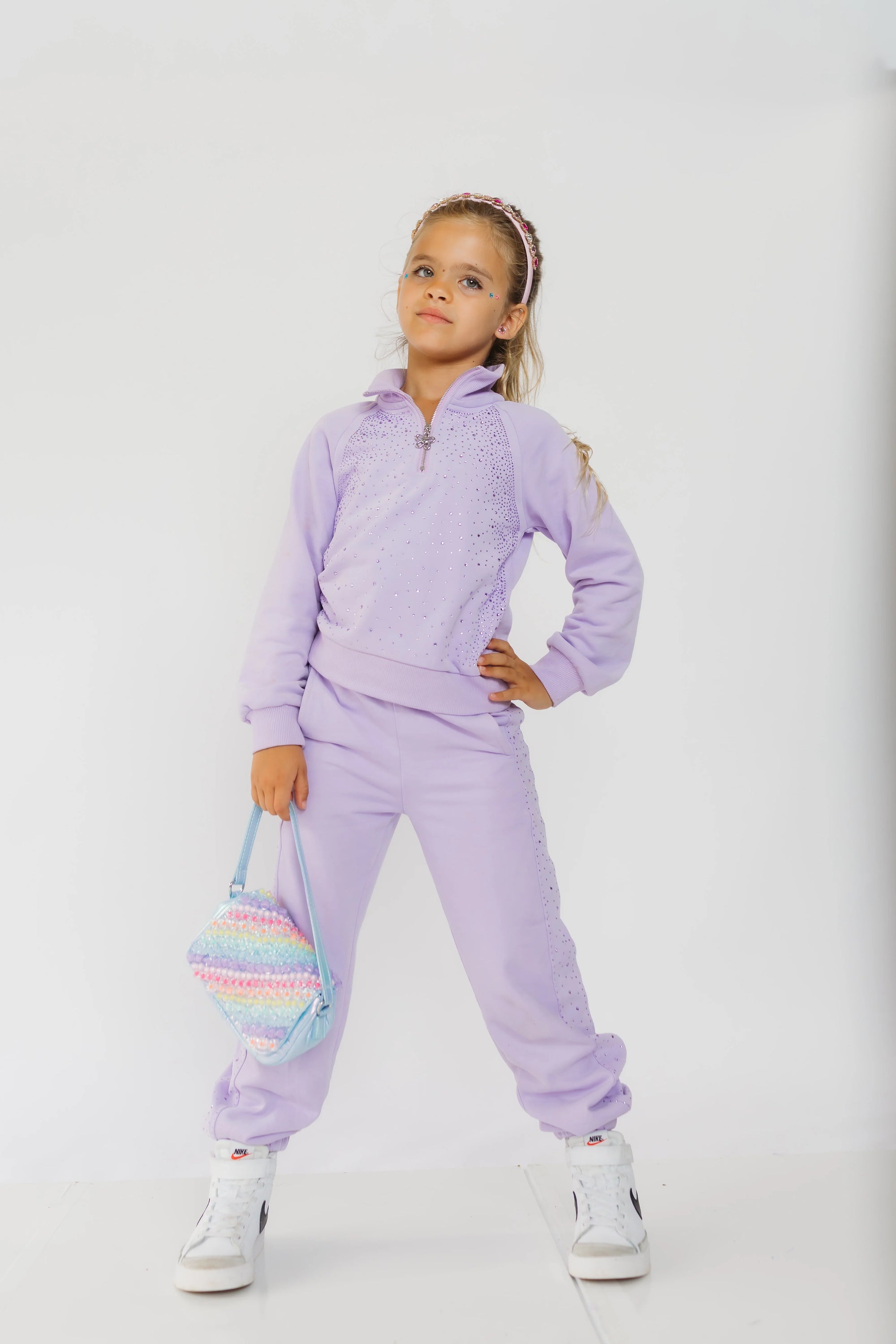 Lilac Gem Jogger Set