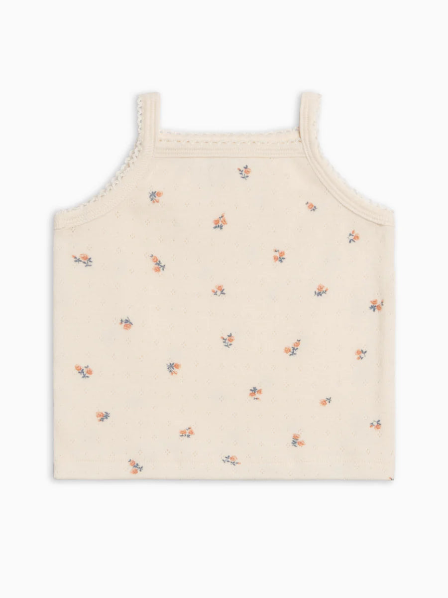 Iris Pointelle Tank