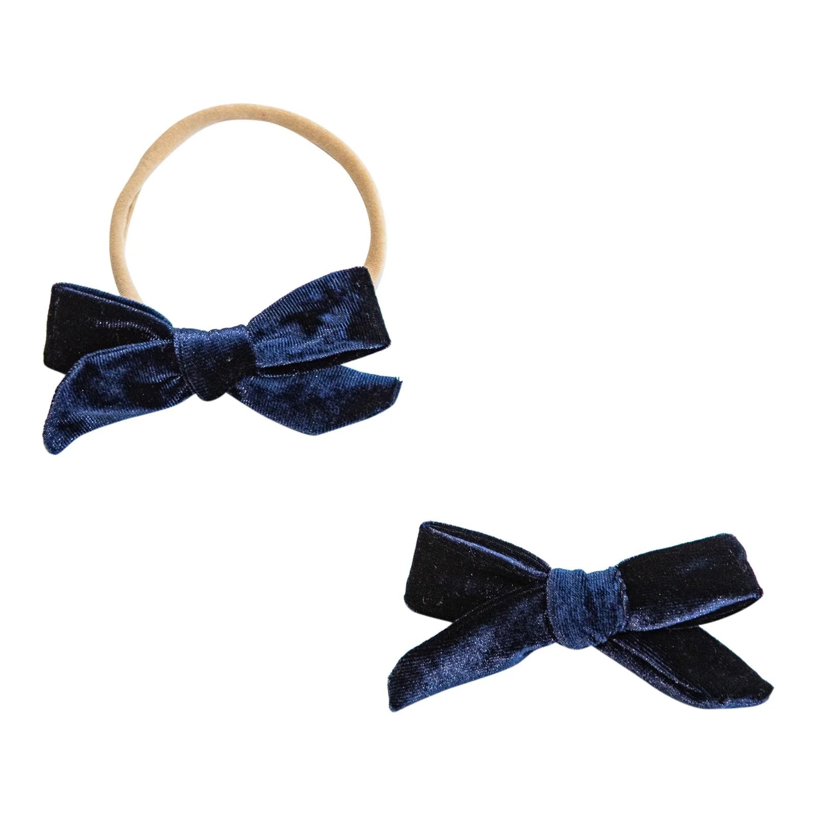 Velvet Bow Headband