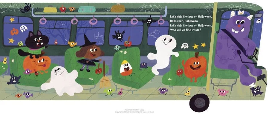 The Wheels on the Bus at Halloween