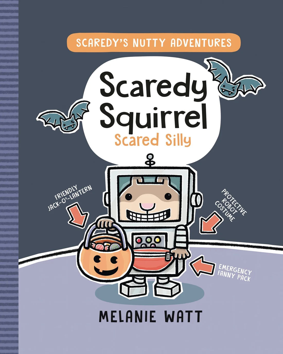 Scaredy Squirrel Scared Silly: (A Graphic Novel for 6-9 Years Old)