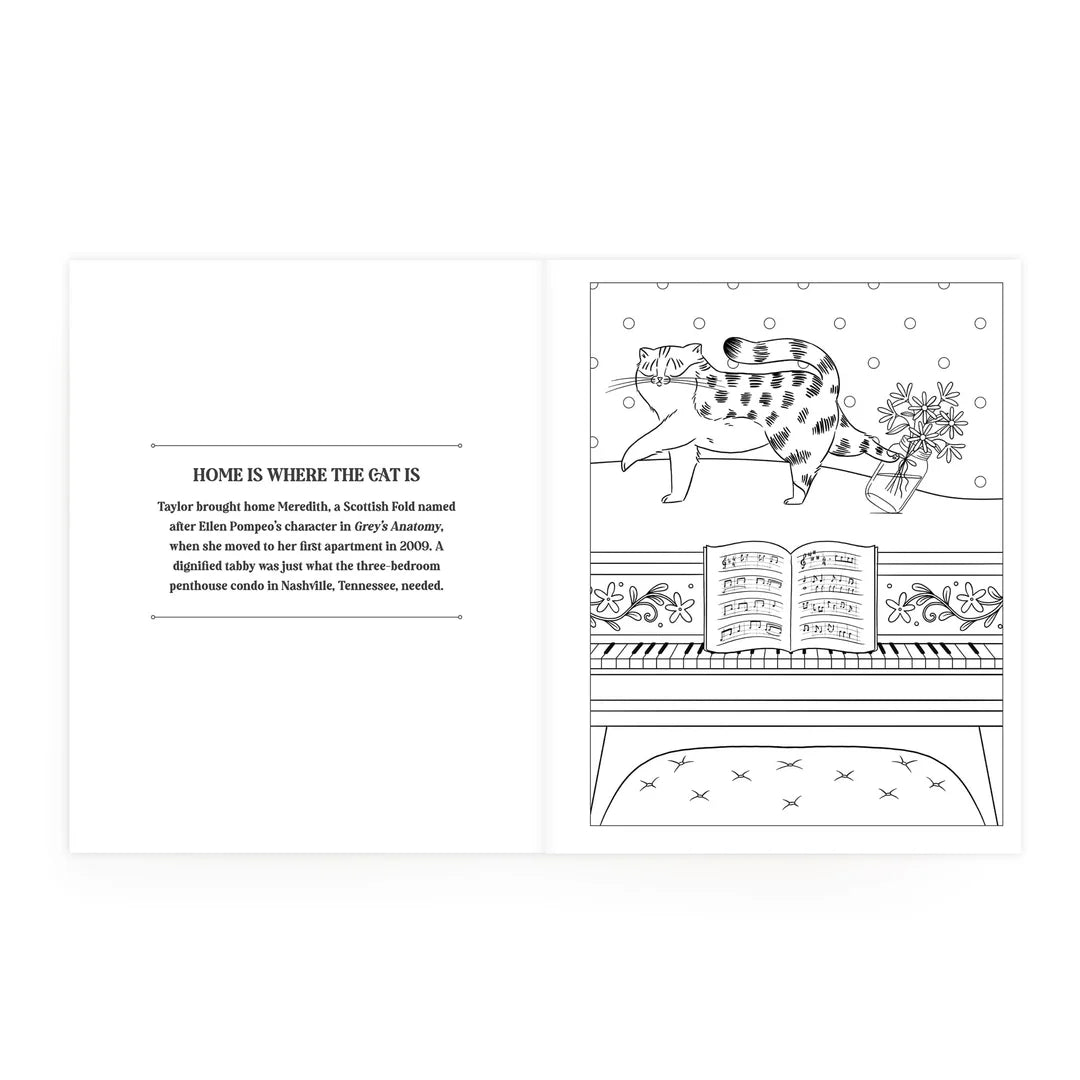 Karma is Three Cats Coloring Book