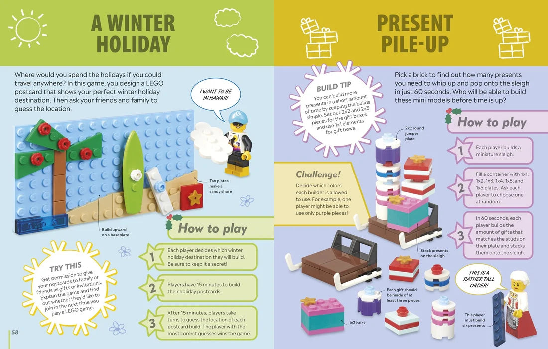 LEGO® Holiday Games Book