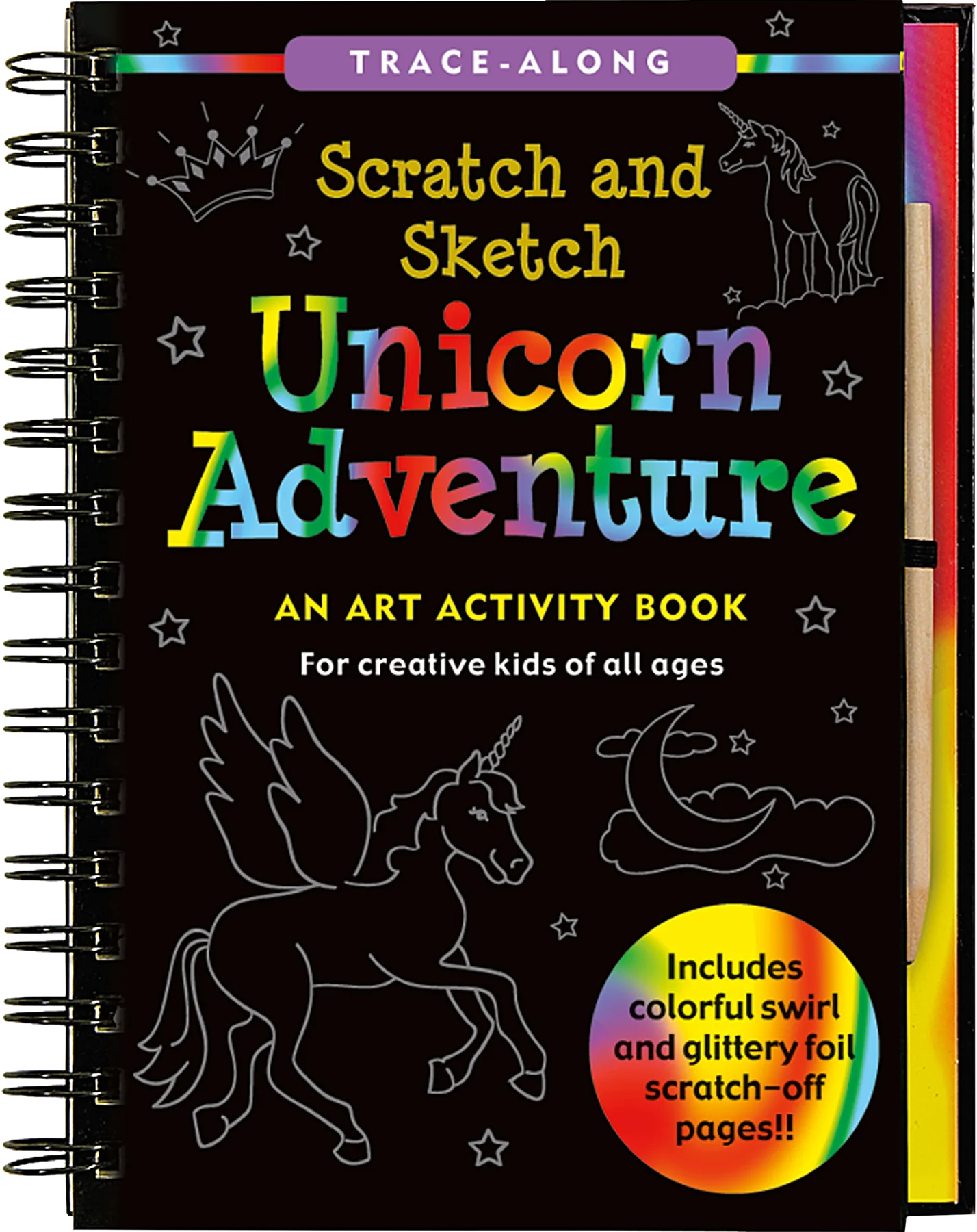 Unicorn Adventure Scratch and Sketch