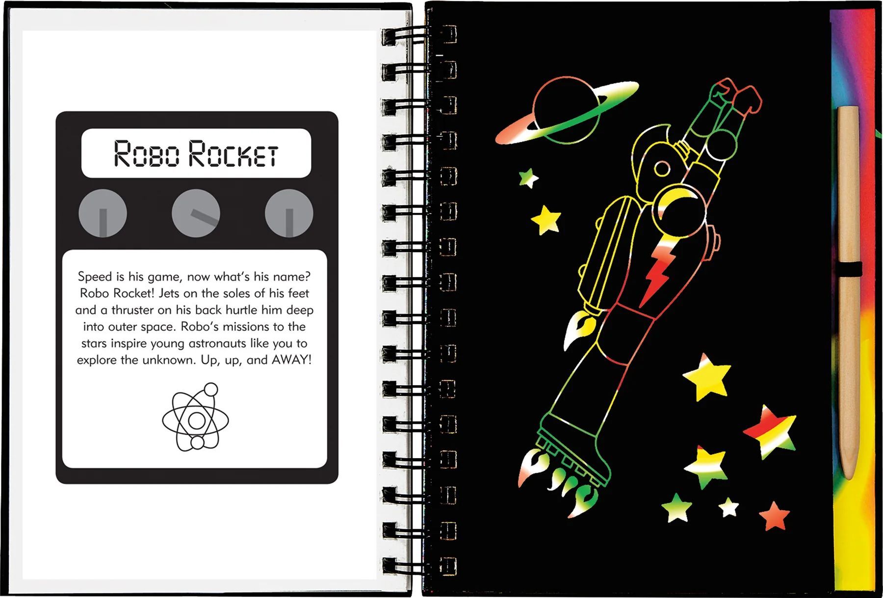 Robots Scratch and Sketch