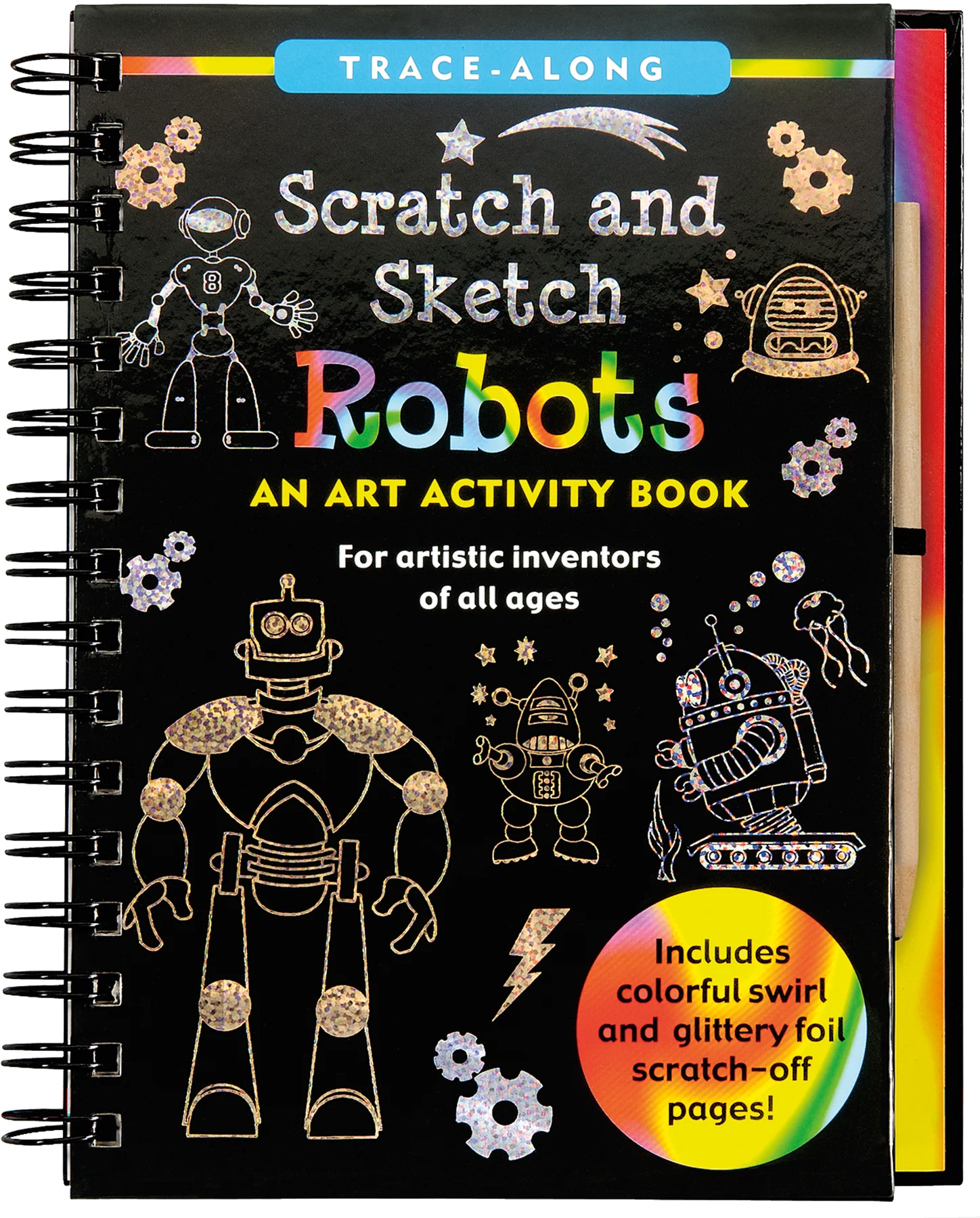 Robots Scratch and Sketch