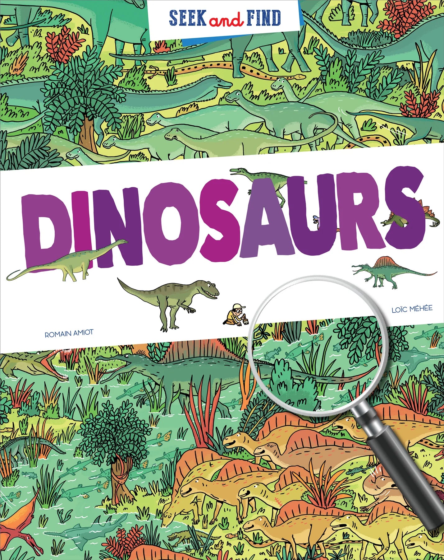 Dinosaurs Seek and Find Activity Book