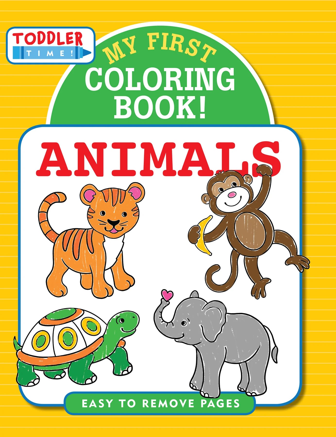Animals! First Coloring Book