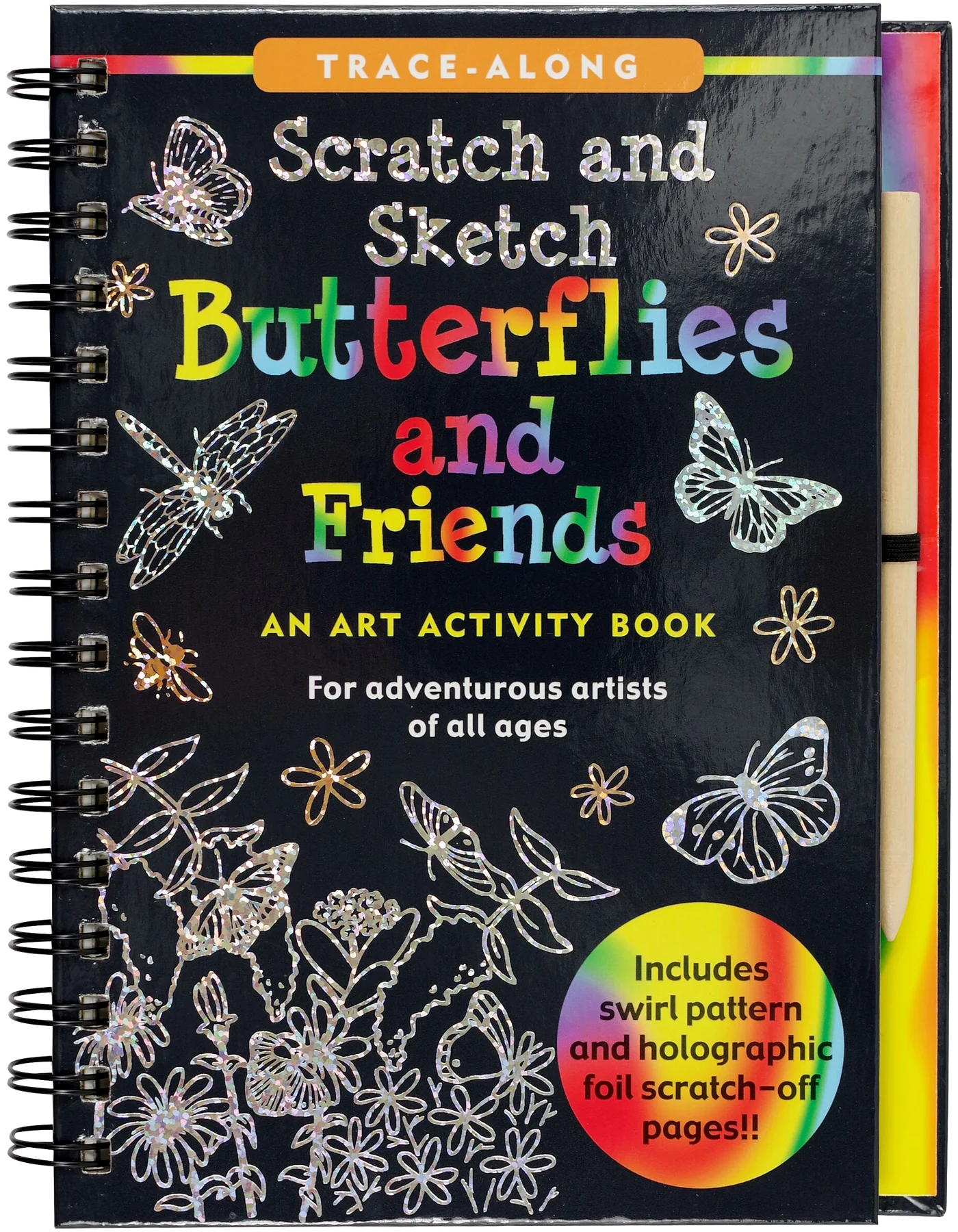 Butterflies and Friends Scratch and Sketch