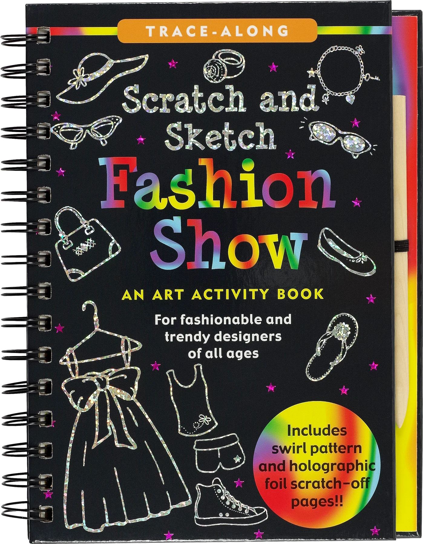 Fashion Show Scratch and Sketch
