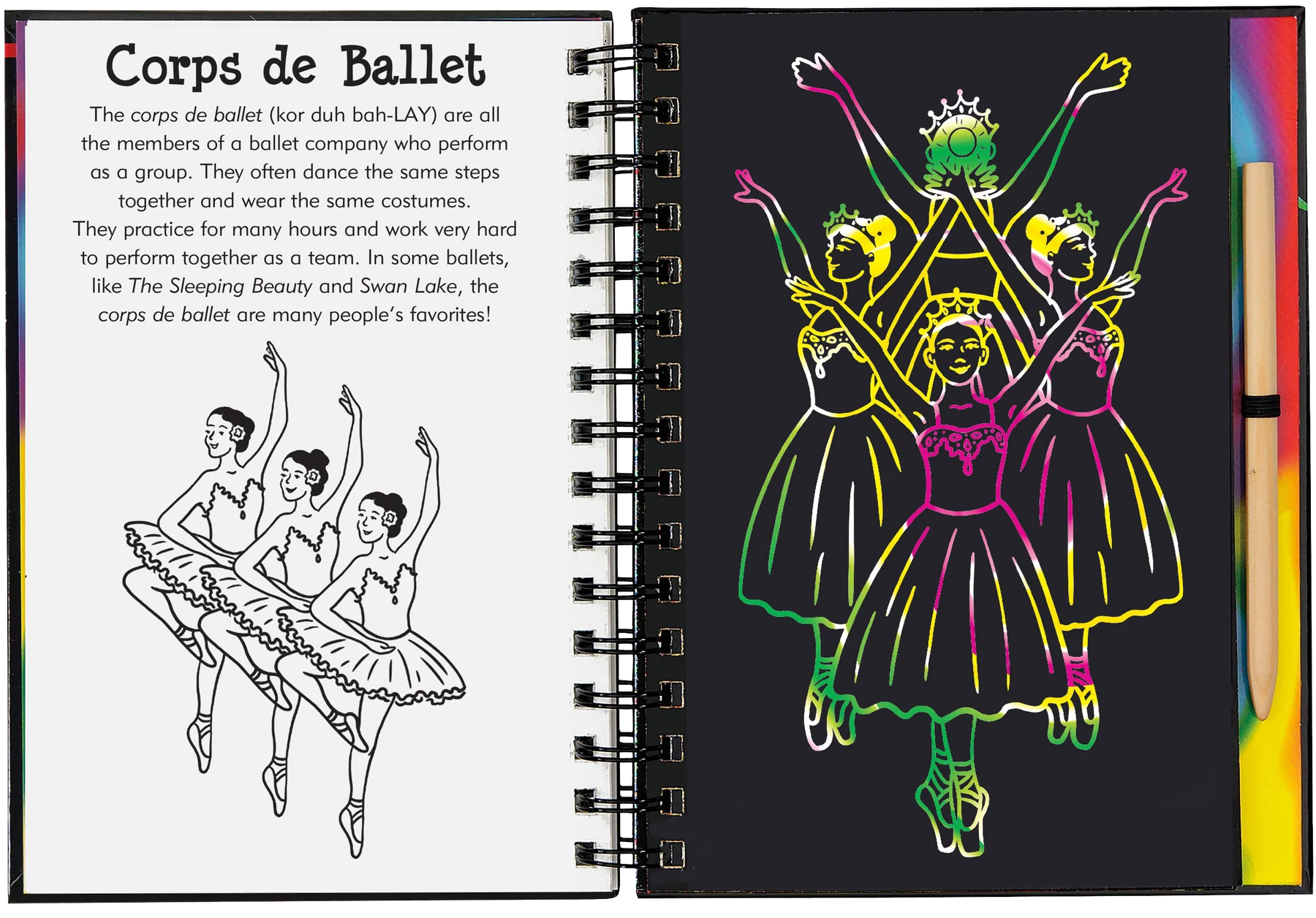 Ballet Scratch and Sketch