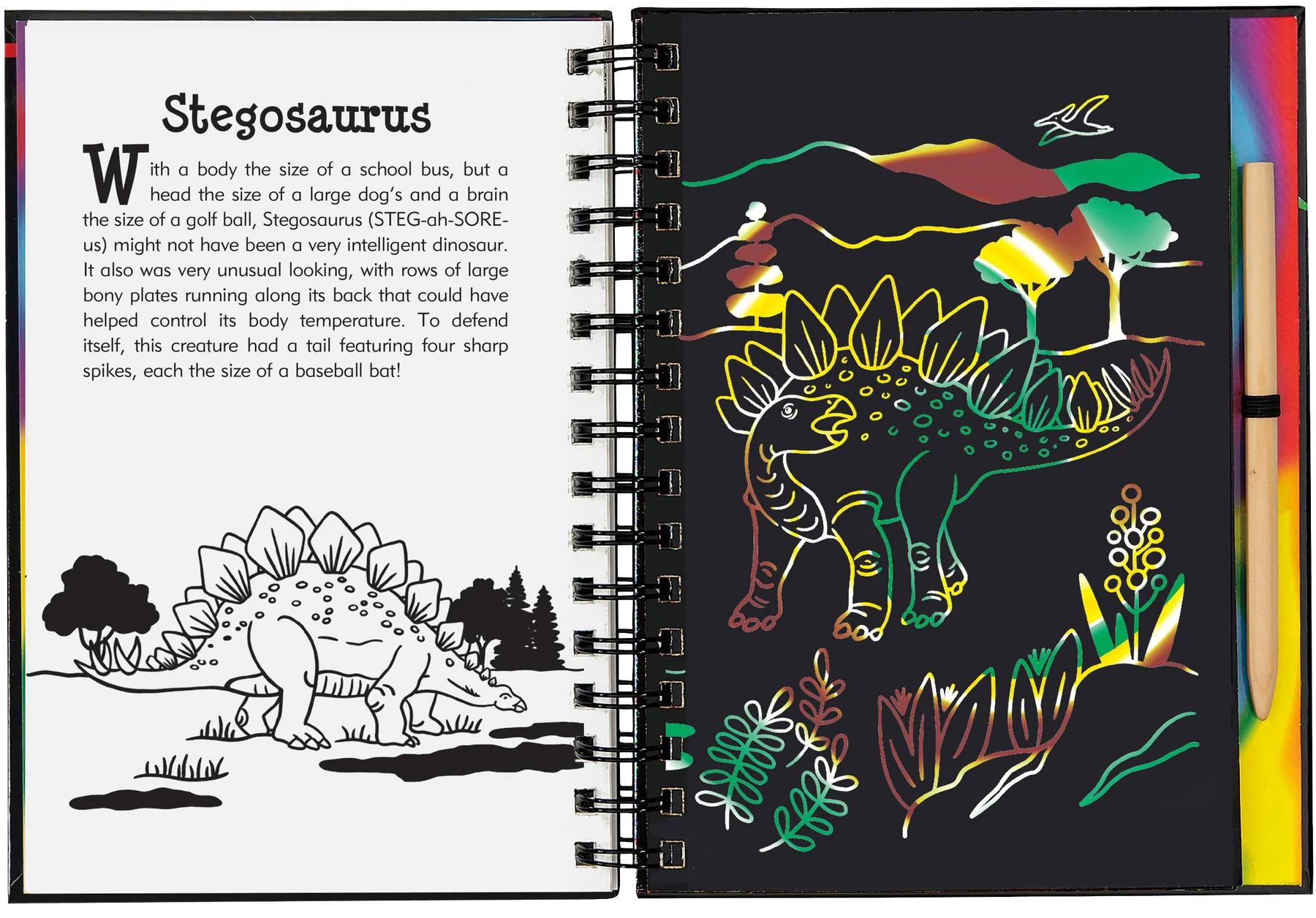 Jurassic & Beyond Scratch and Sketch