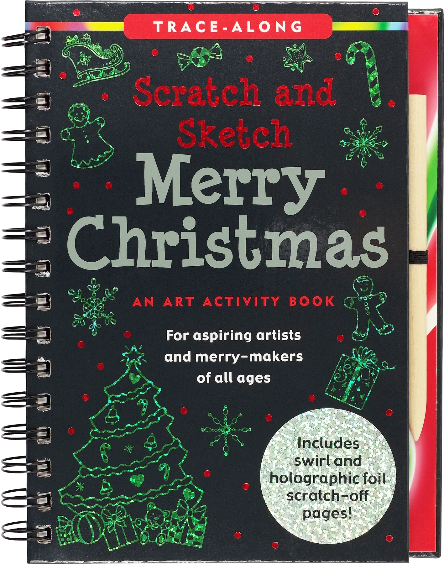 Merry Christmas Scratch and Sketch