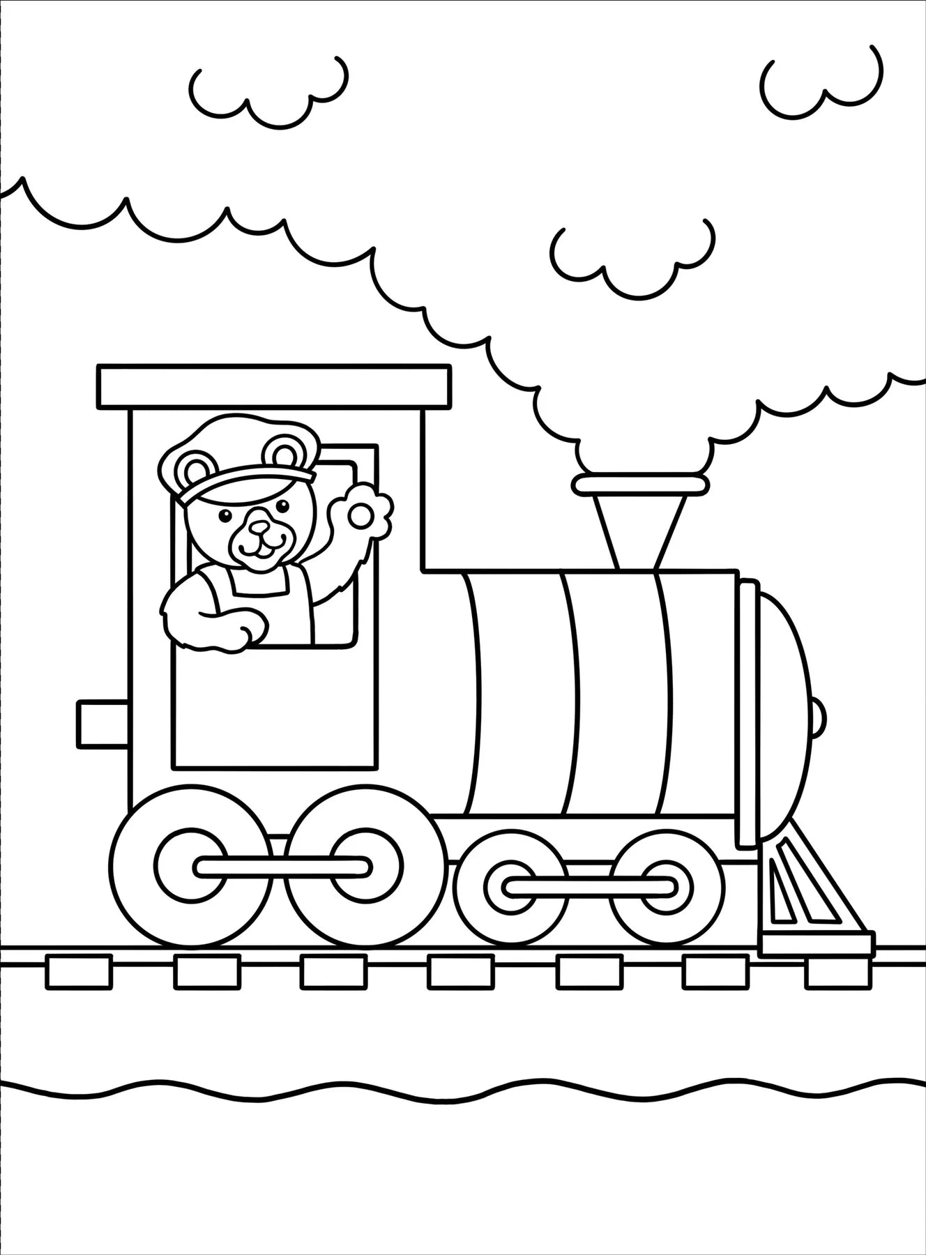 Things that Go! First Coloring Book