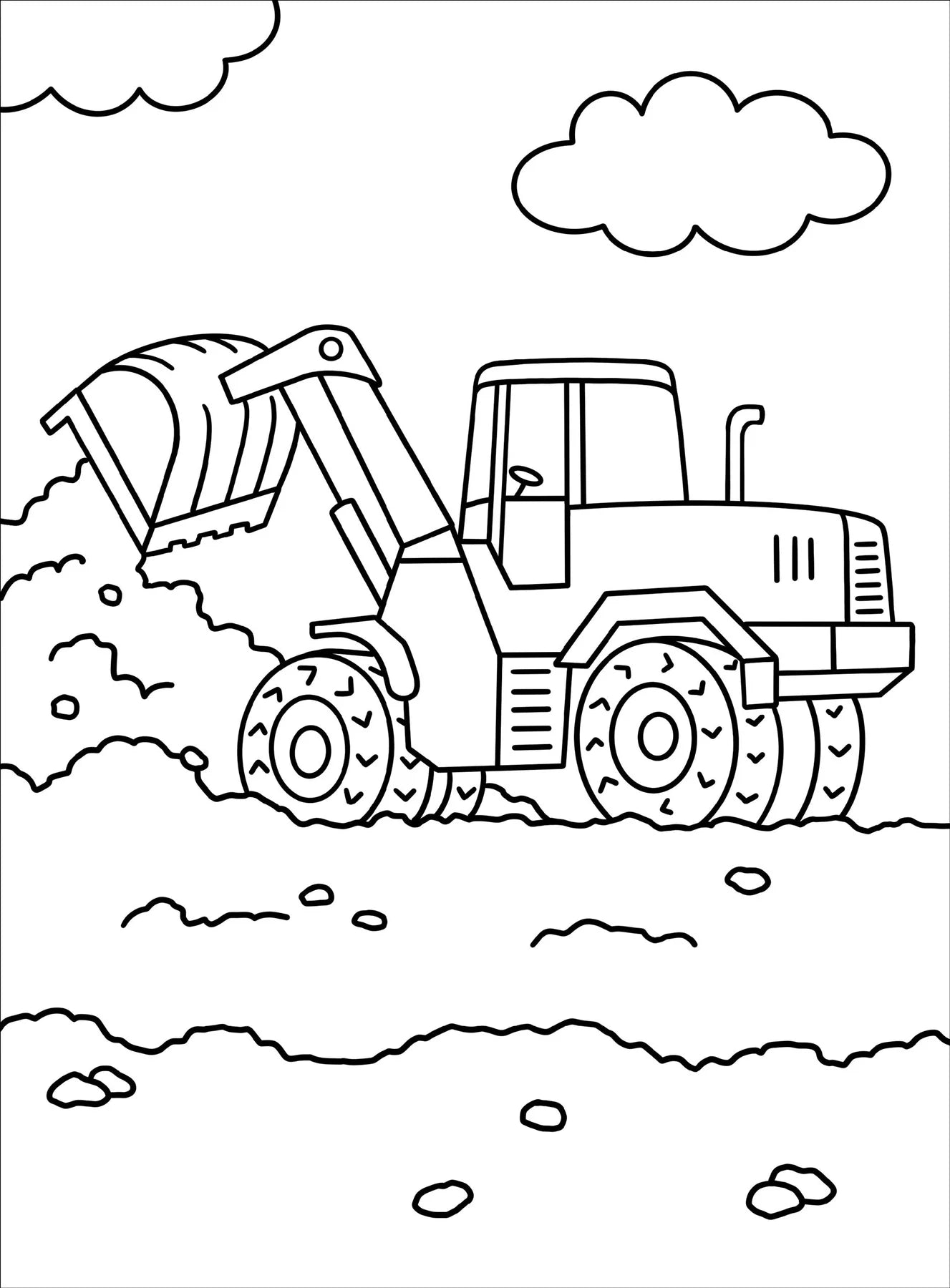 Things that Go! First Coloring Book