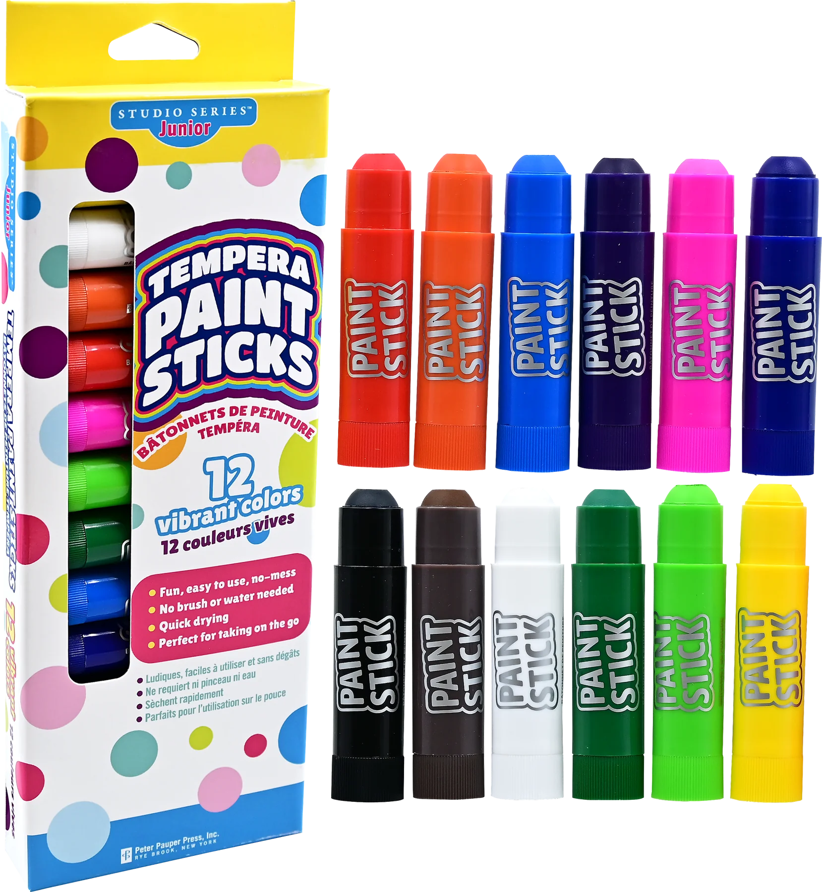 Studio Series Junior Tempera Paint Sticks (set of 12)
