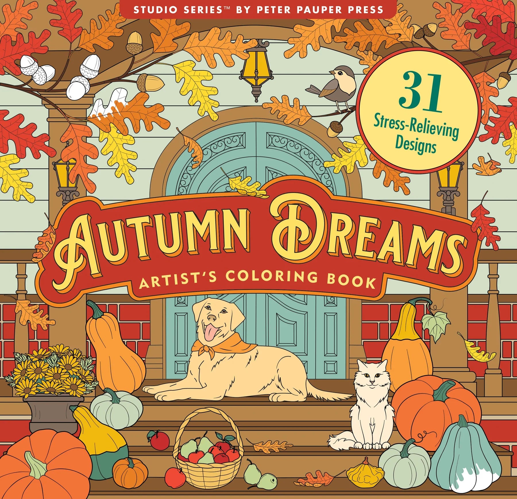 Autumn Dreams Coloring Book