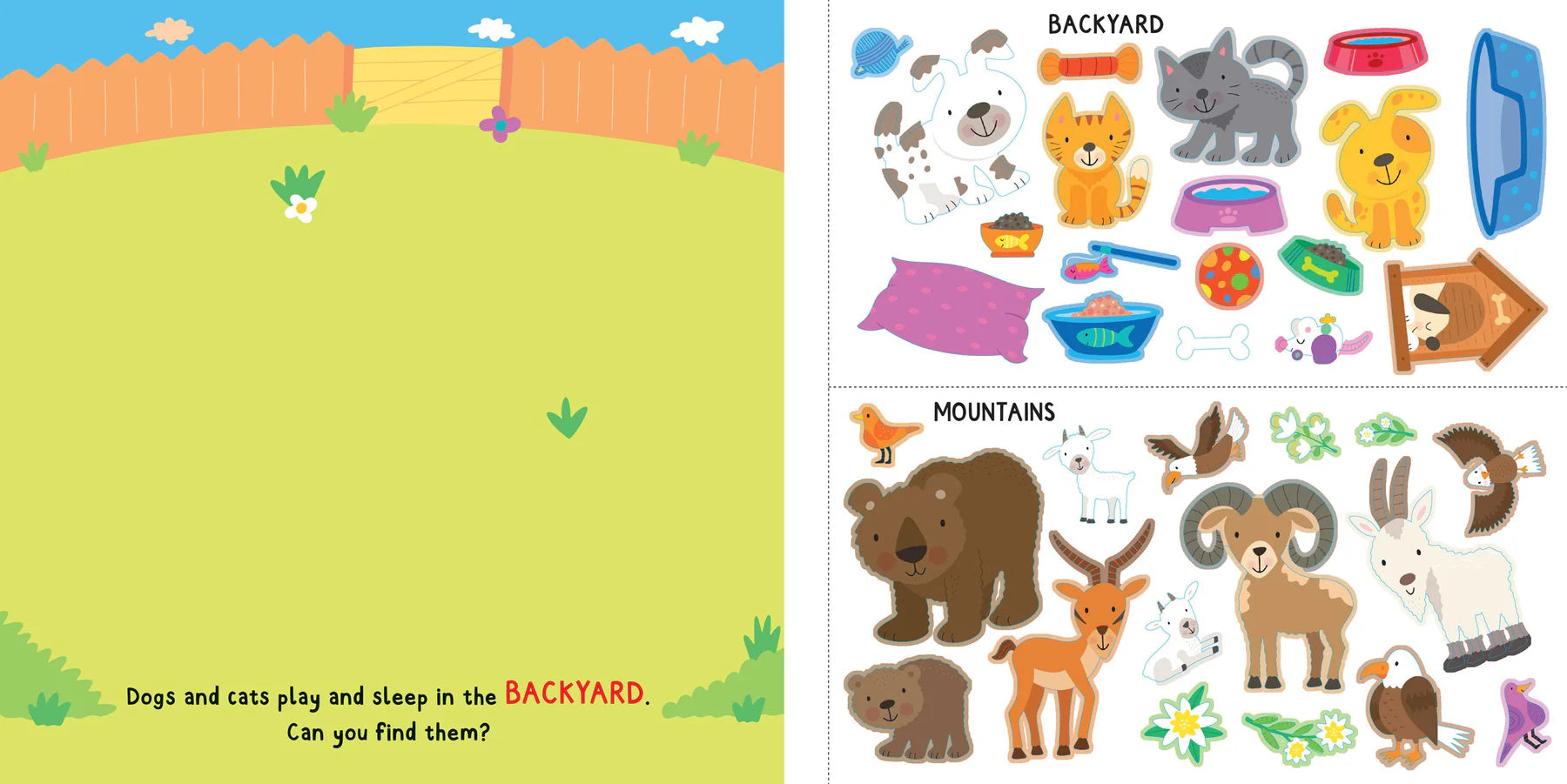 Animals My First Sticker Book
