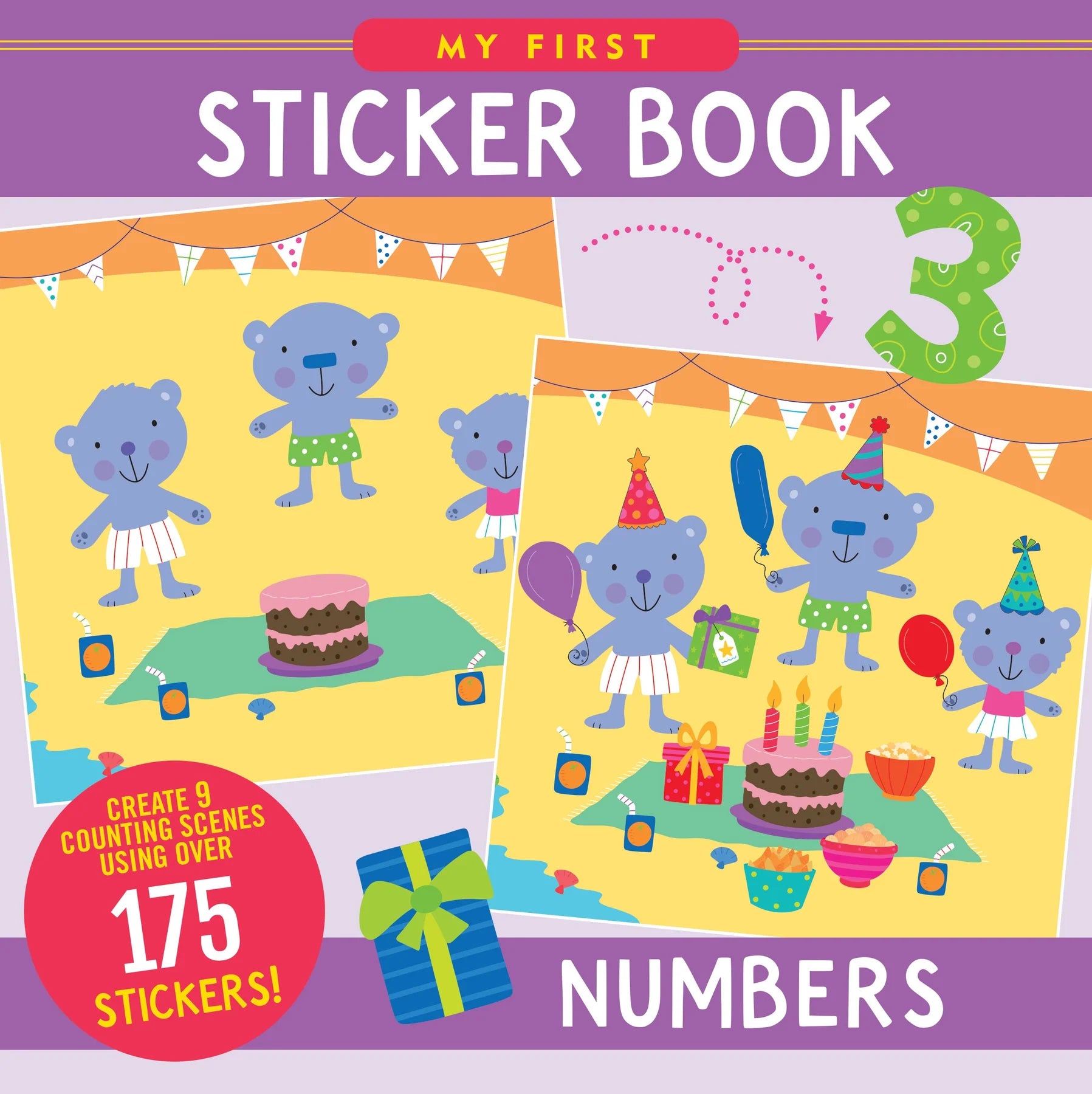 Numbers First Color by Sticker