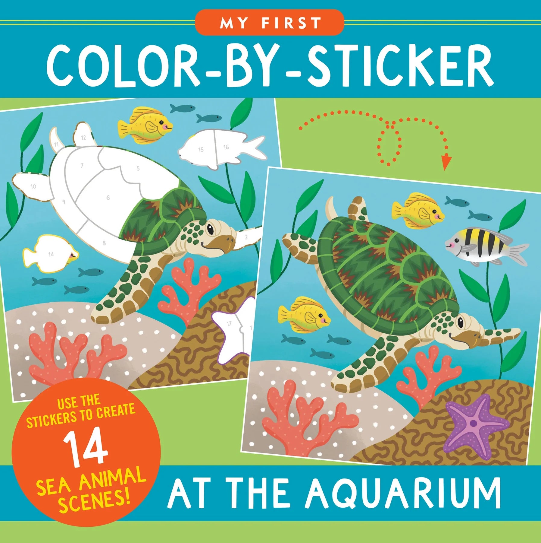 Aquarium First Color by Sticker