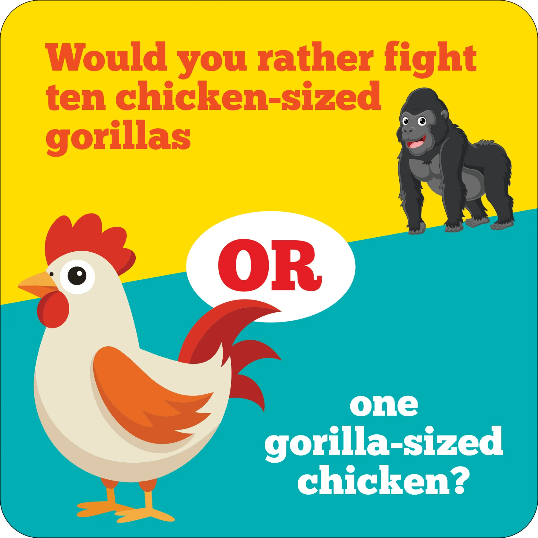 Would You Rather? Lunch Box Notes