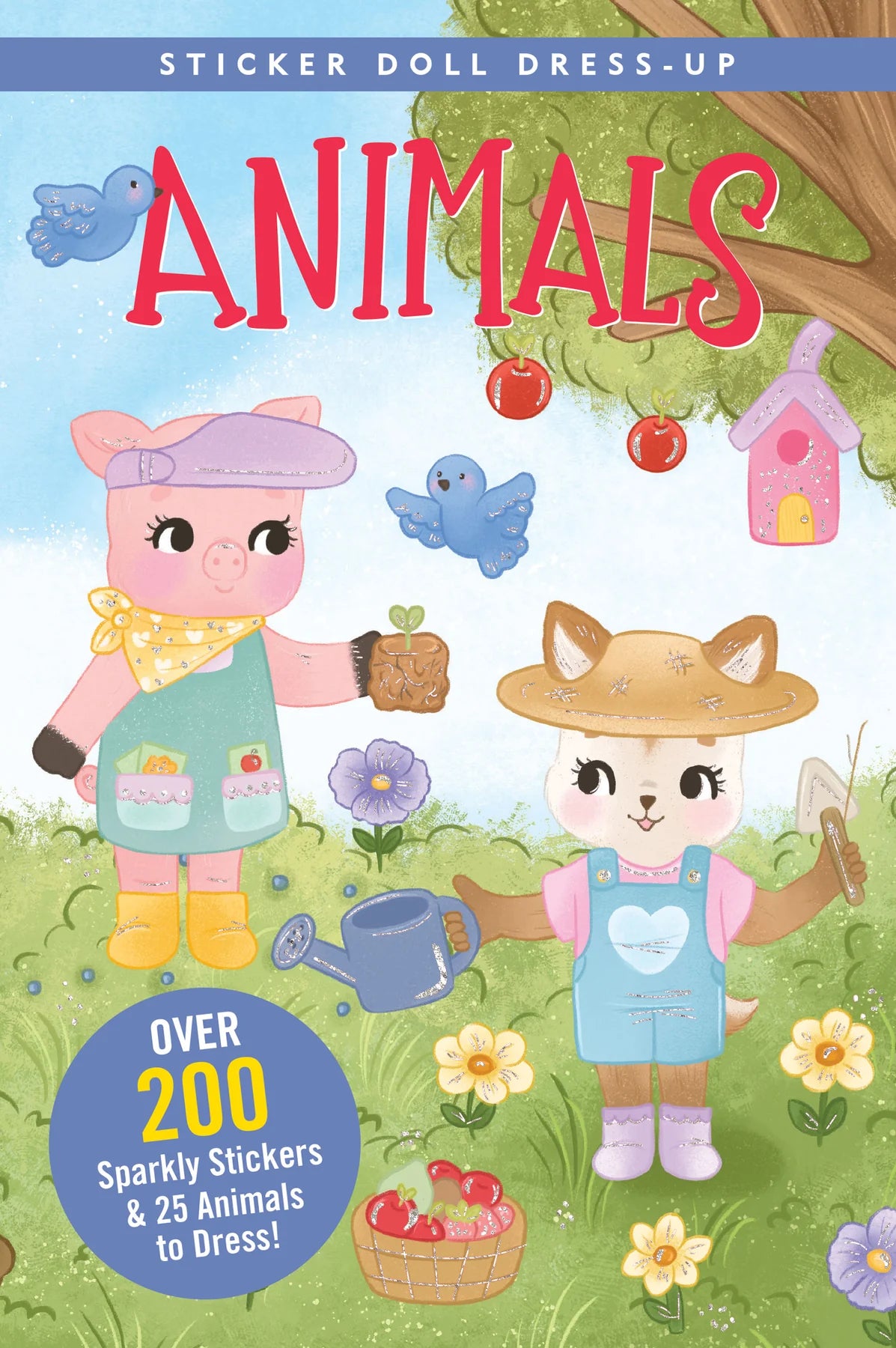 Animals Sticker Doll Dress-Up Book