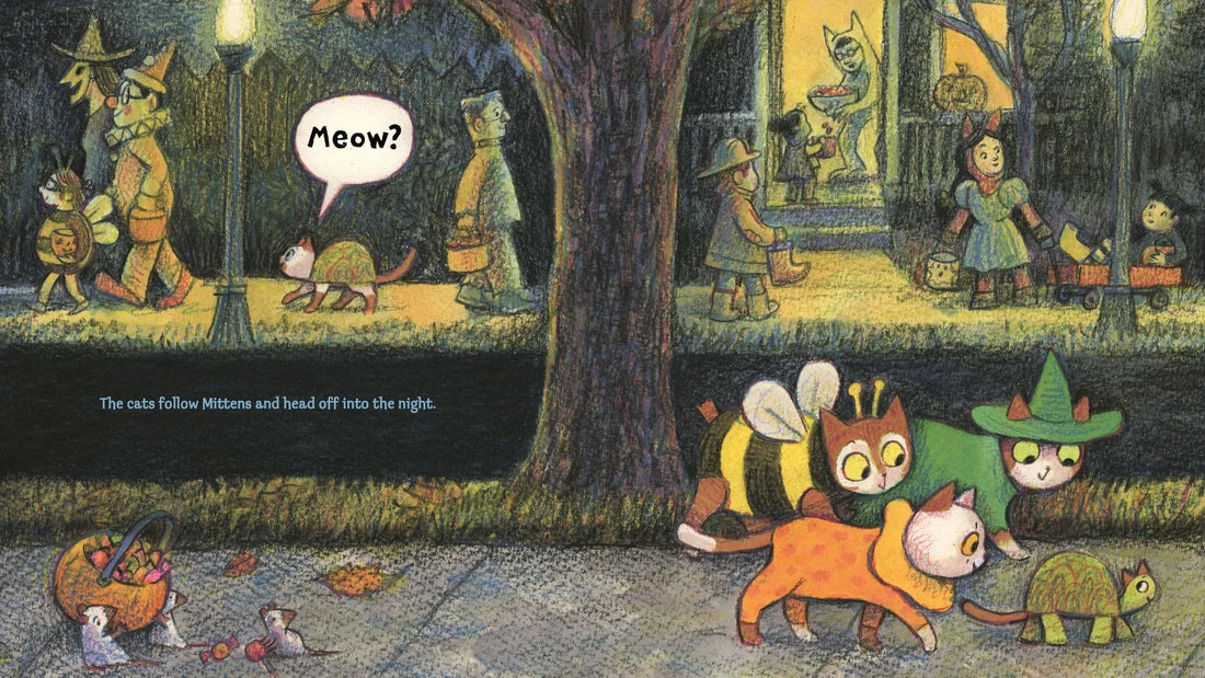 Mysterious Mittens: A Moontime Cats Halloween Story