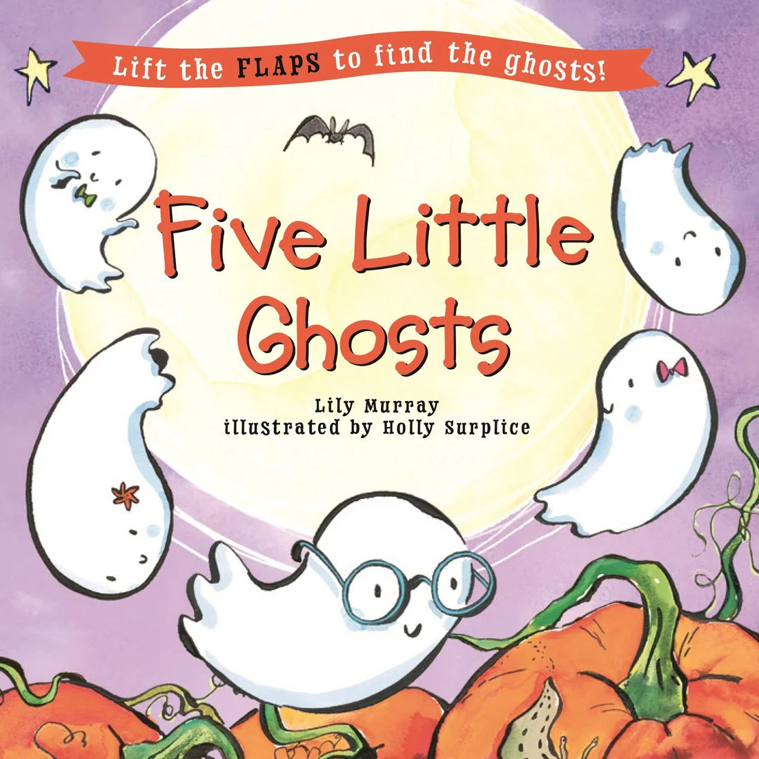 Five Little Ghosts Board Book