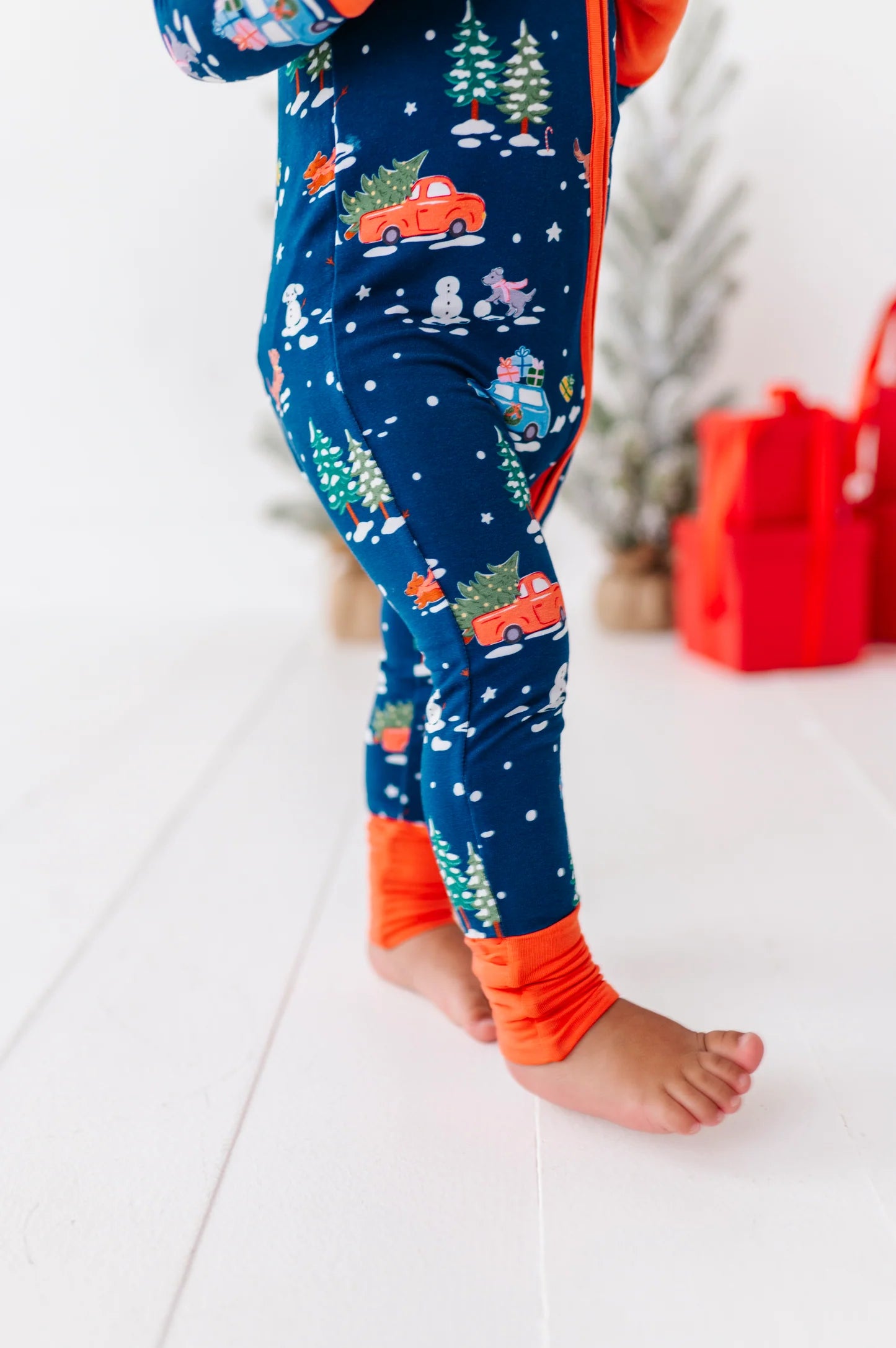 Snow Much Fun Convertible Footie Pajama