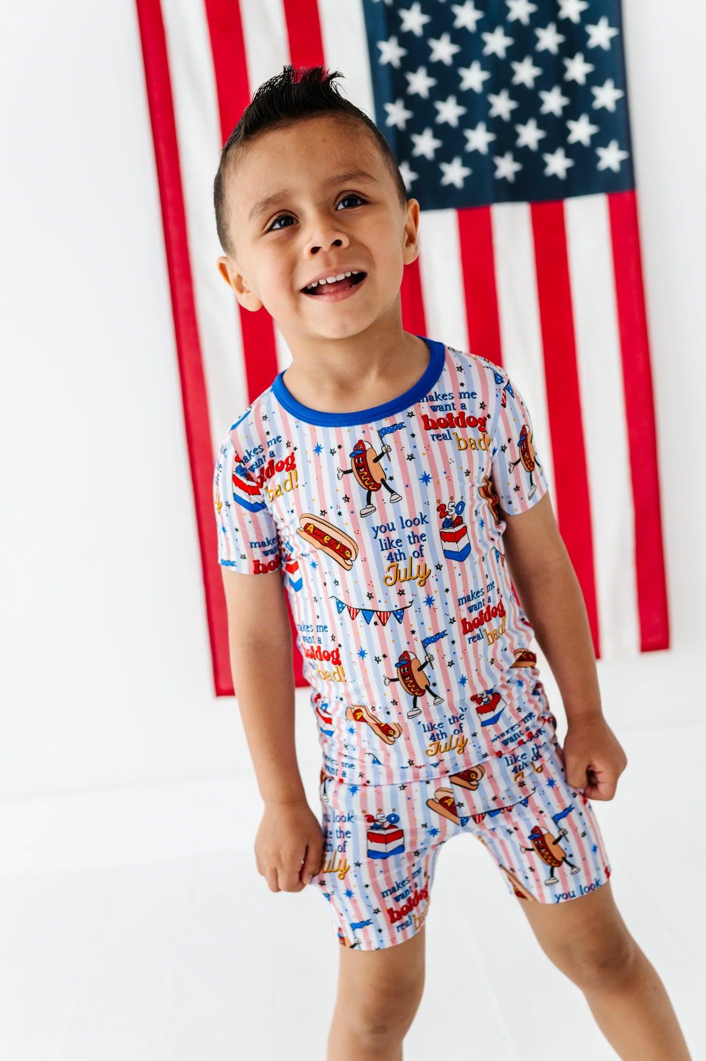 Happy 250th America! Kids Pajamas