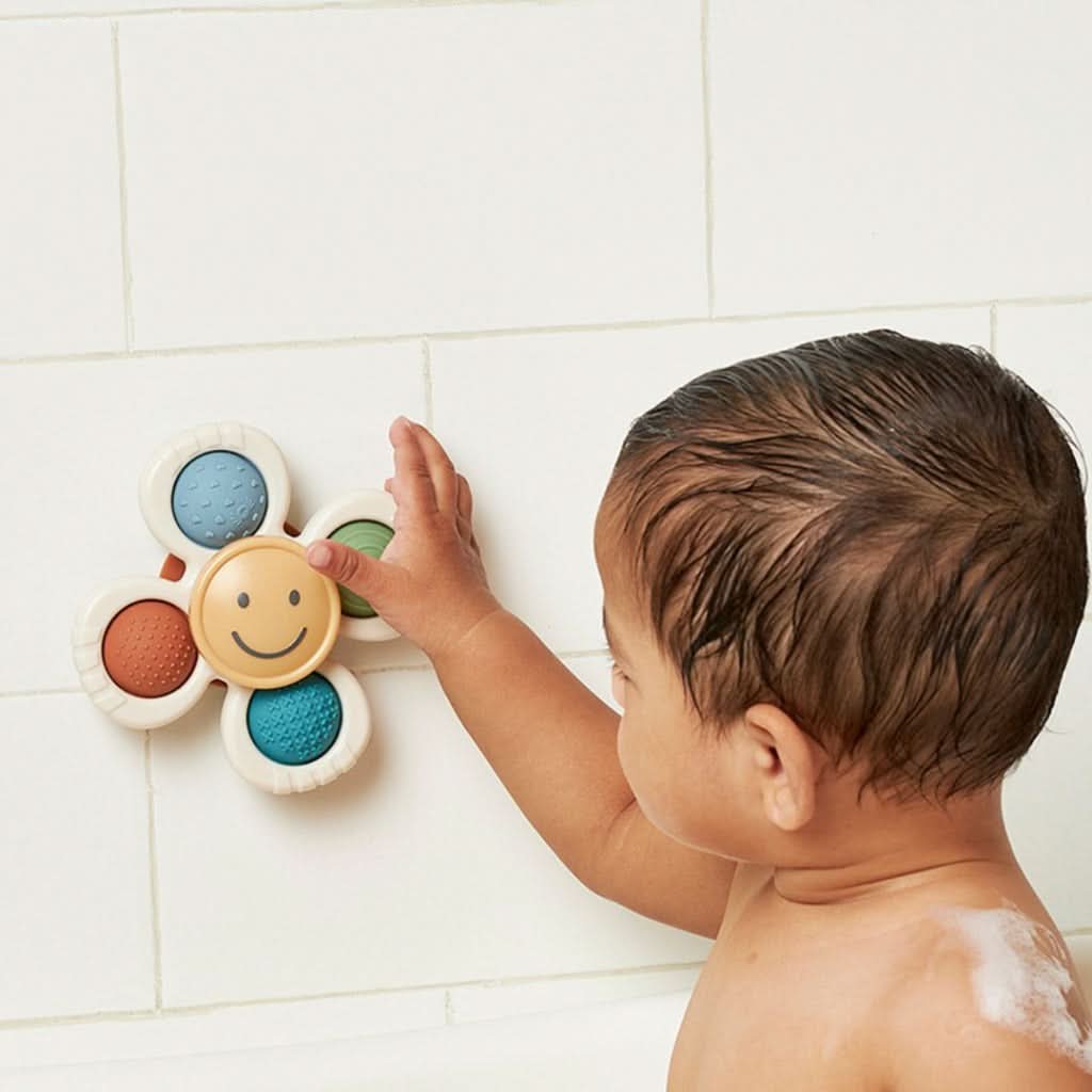 Smile Itzy Pop & Whirl™ Fidget Spinner Travel & Bath Toy