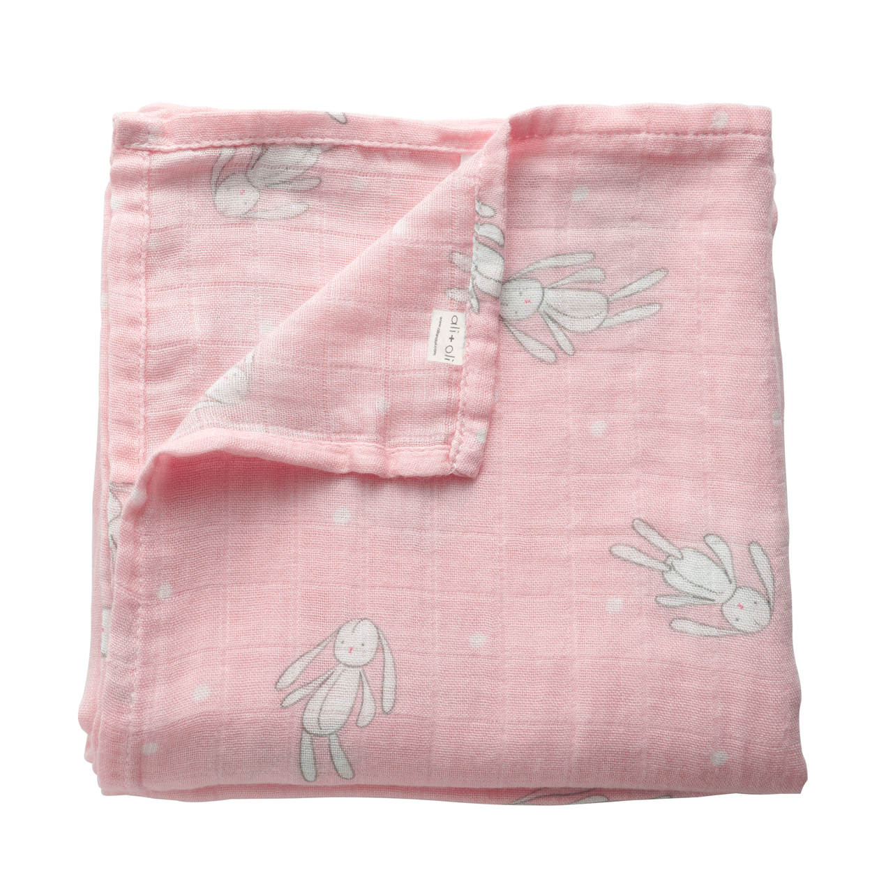 Ragdoll Bunny Muslin Swaddle Blanket