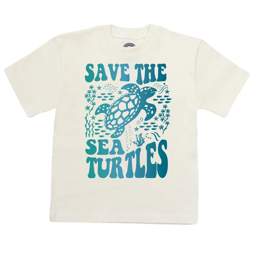 Save the Sea Turtles Cotton Shirt