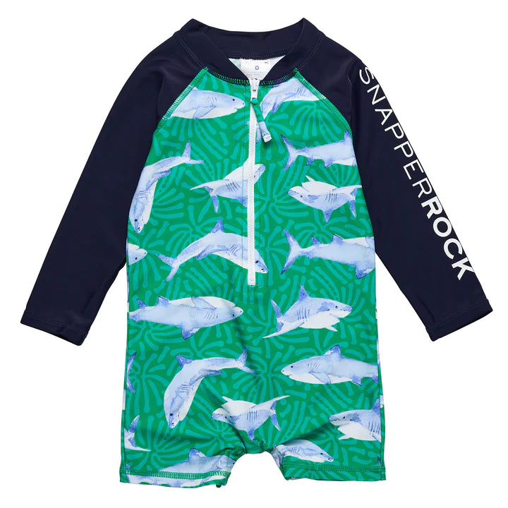 Reef Shark Baby One-piece Swimsuit