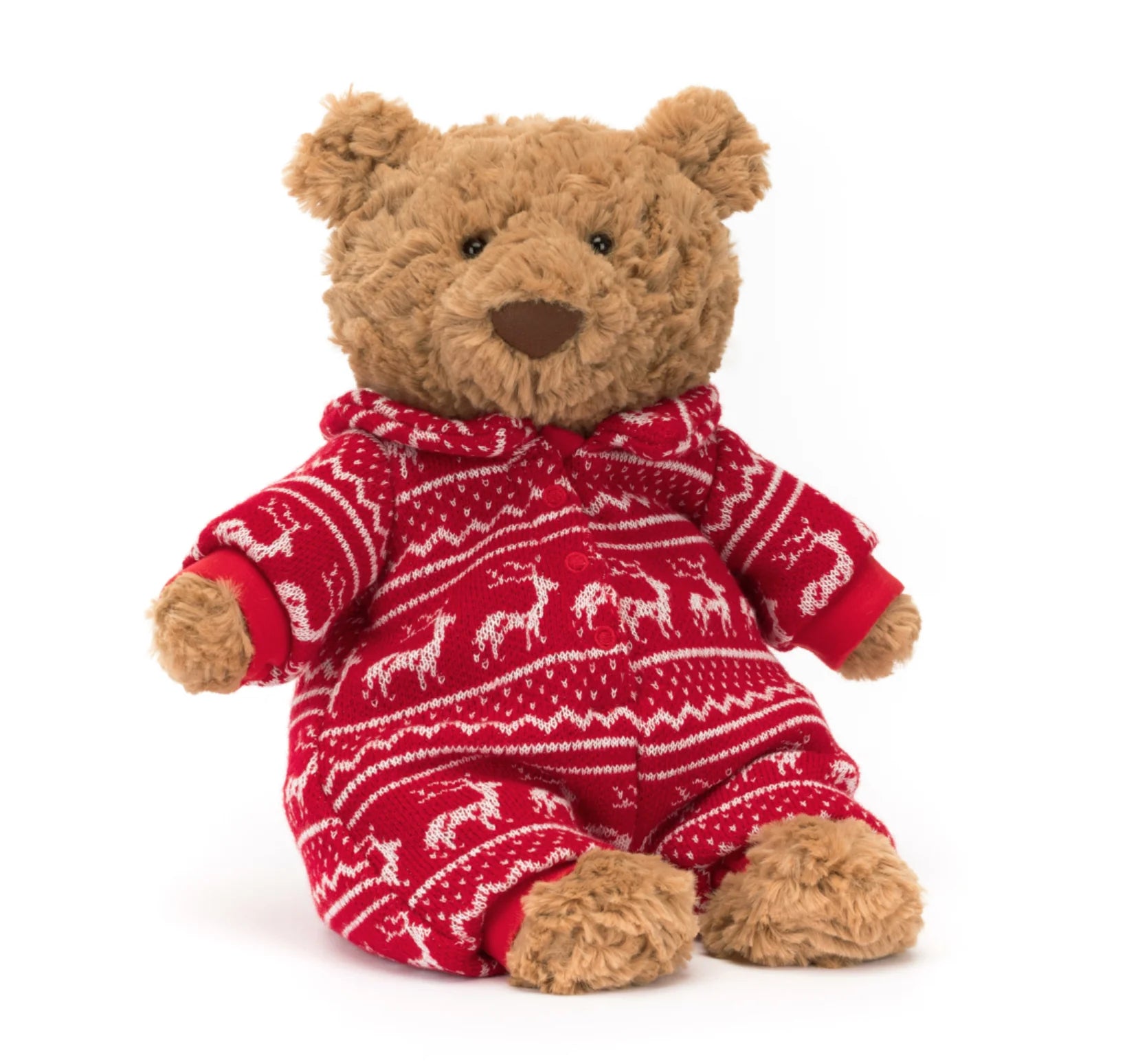 Bartholomew Bear in Winter Pajamas