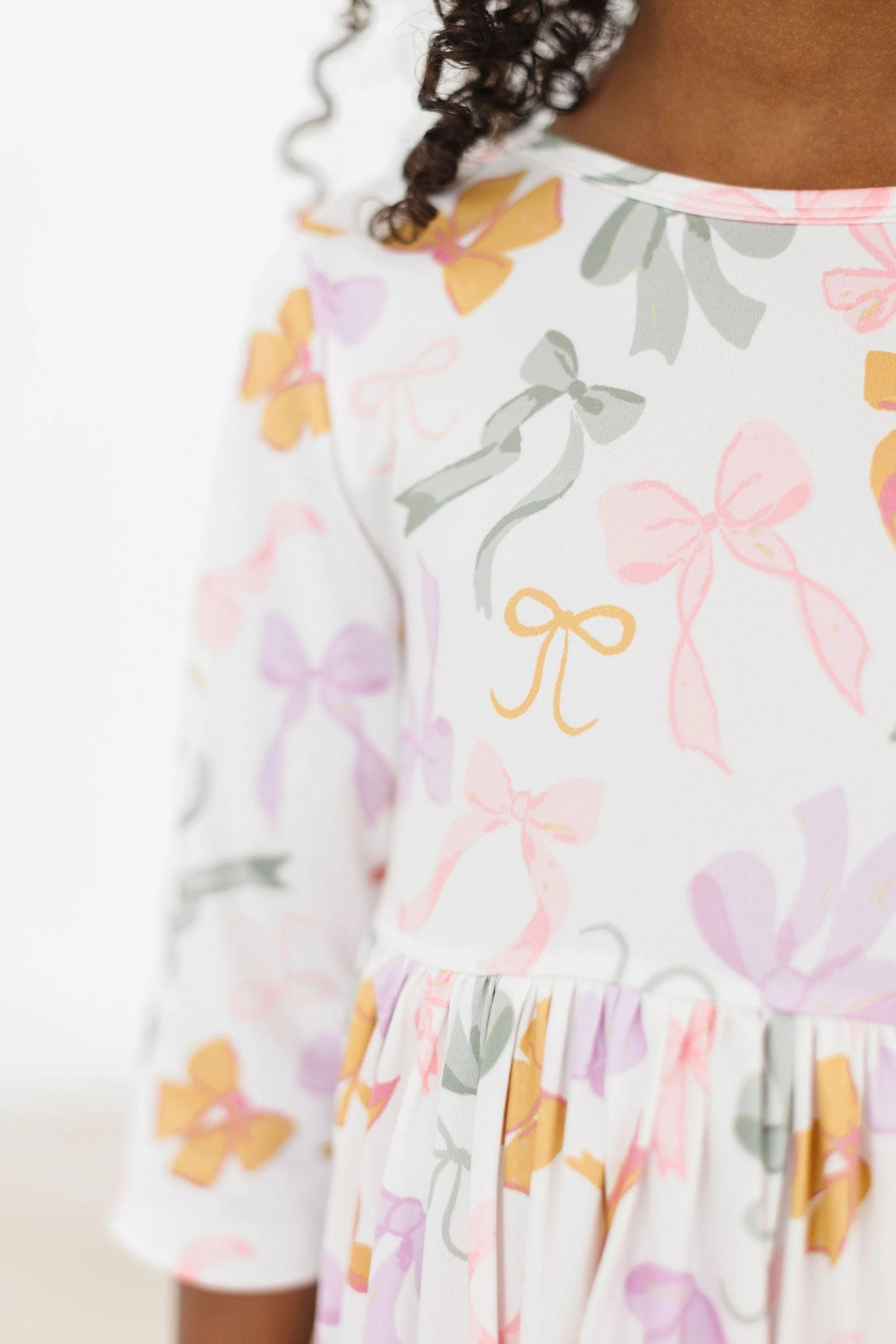 Boho Bows Pocket Twirl Dress