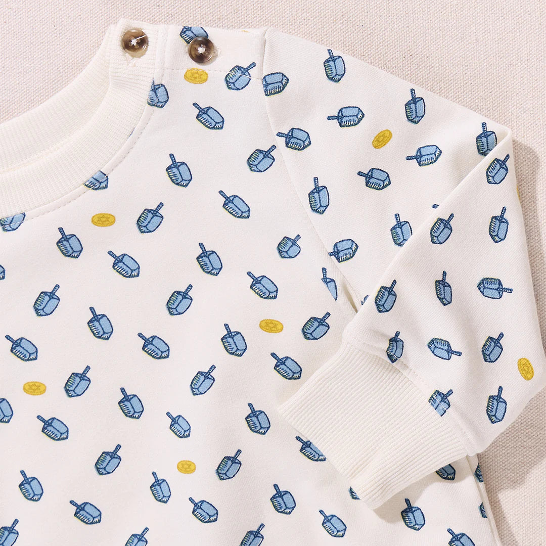 Tossed Dreidels Baby Jax Jogger Set