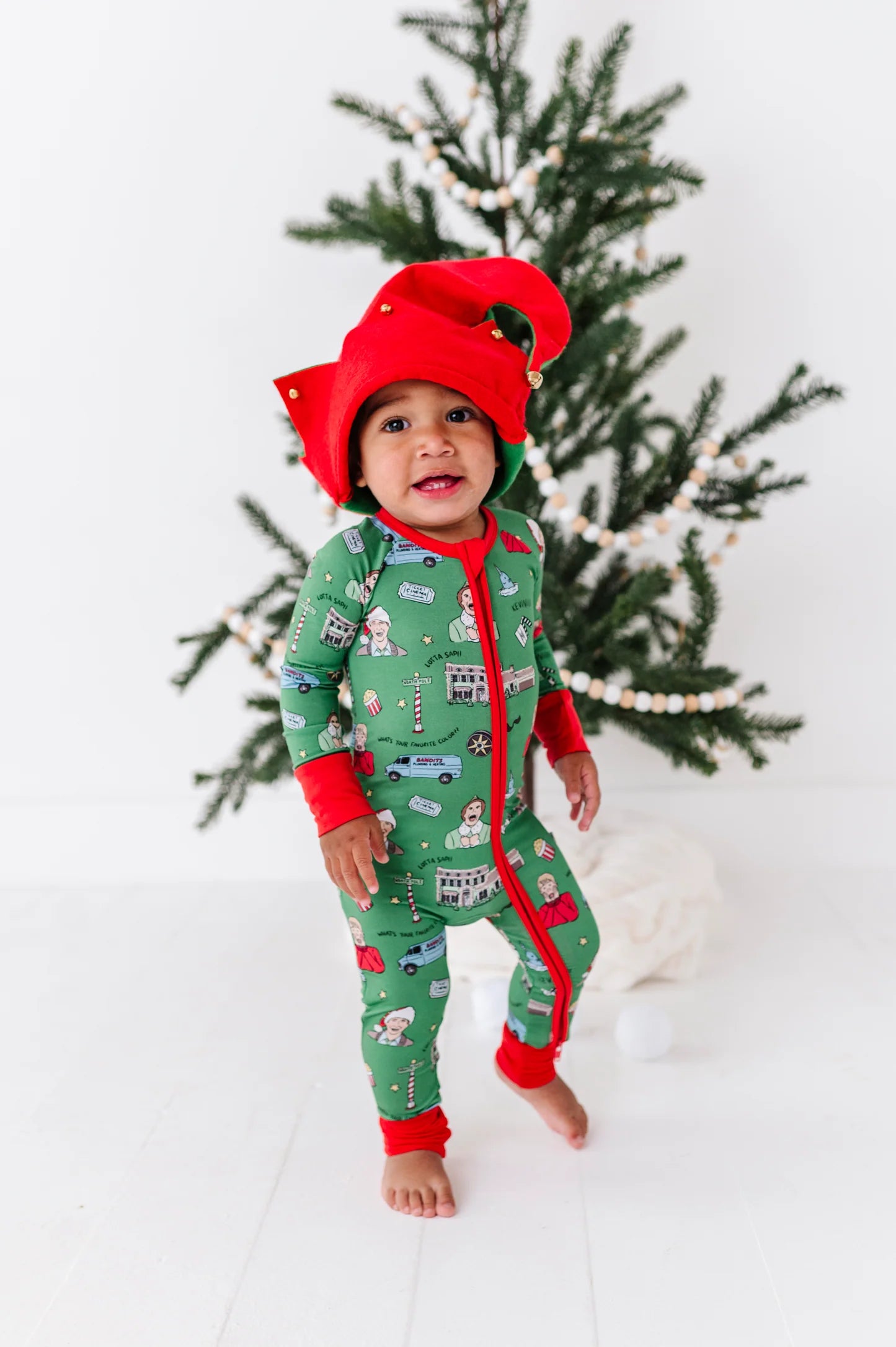 Cozy with the Classics Convertible Footie Pajama