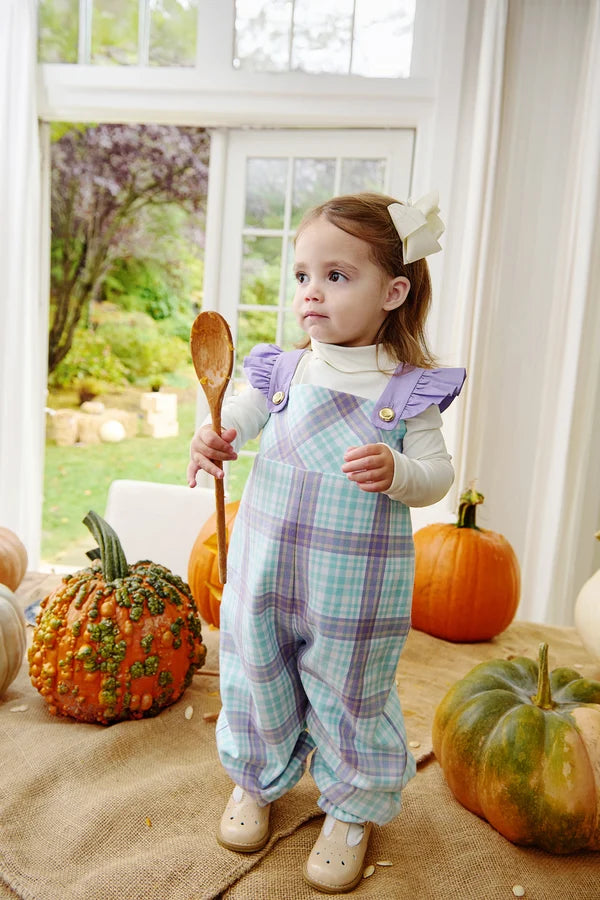 Tatum's Turtleneck Onesie in Palmetto Pearl