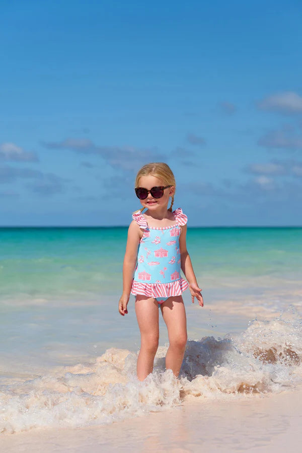 St. Lucia Swimsuit in Parrot Cay Canopy