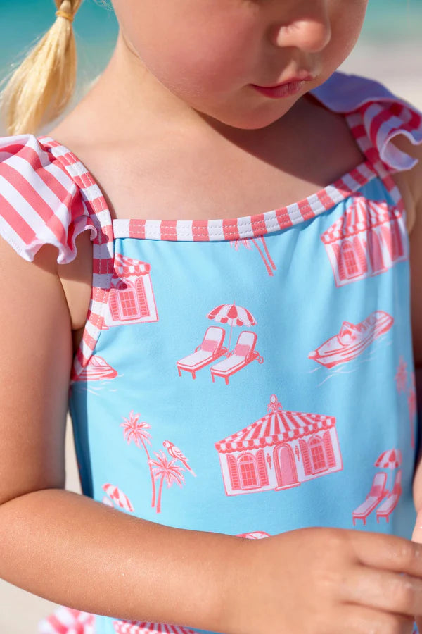 St. Lucia Swimsuit in Parrot Cay Canopy