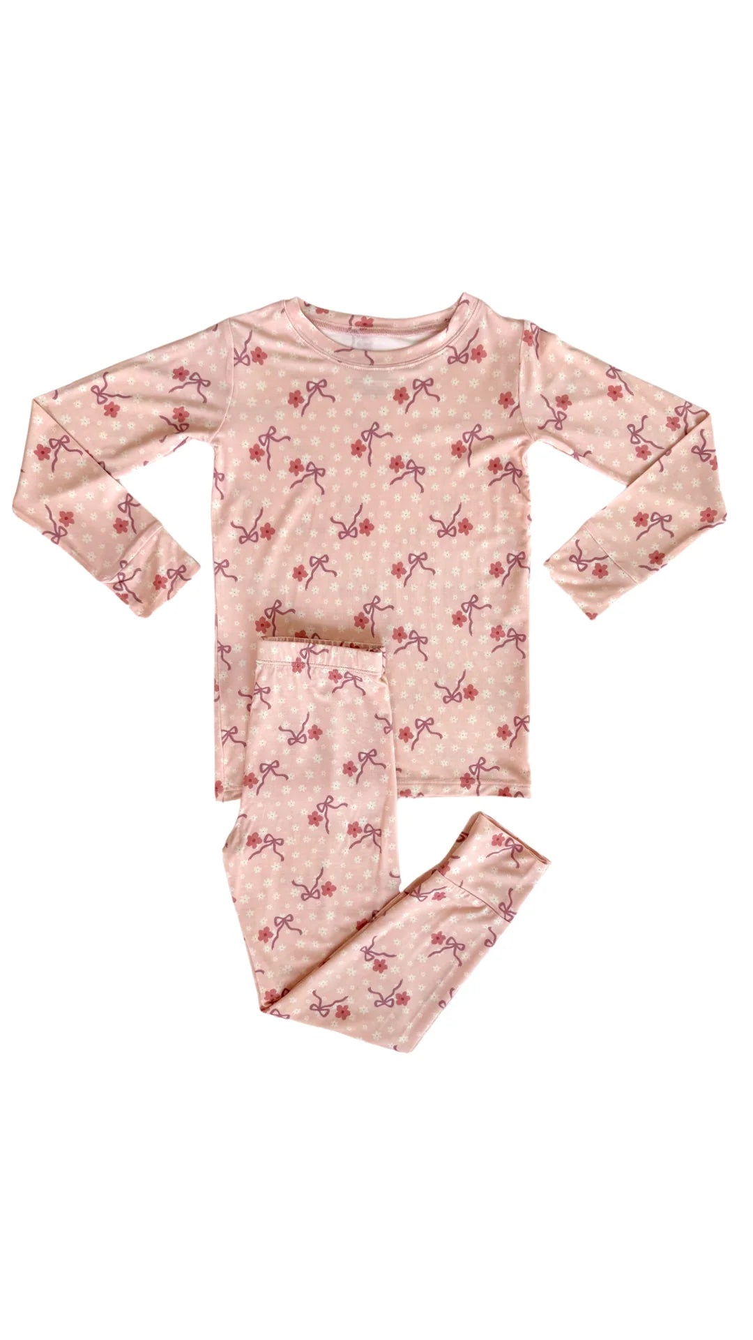 Ditsy Bow Two Piece Set