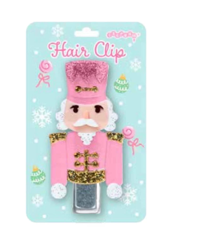 Nutcracker Hair Clip