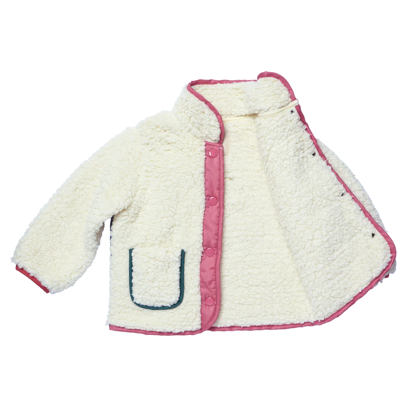 Girls Janie Jacket in Cream
